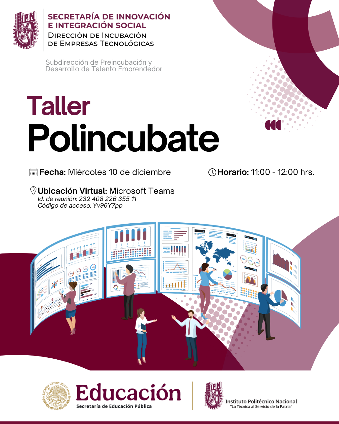 Polincubate virtual Pitch 26 Nov 1